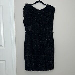 🎆Gracia Sparkle Bow Neck Sleeveless Dress